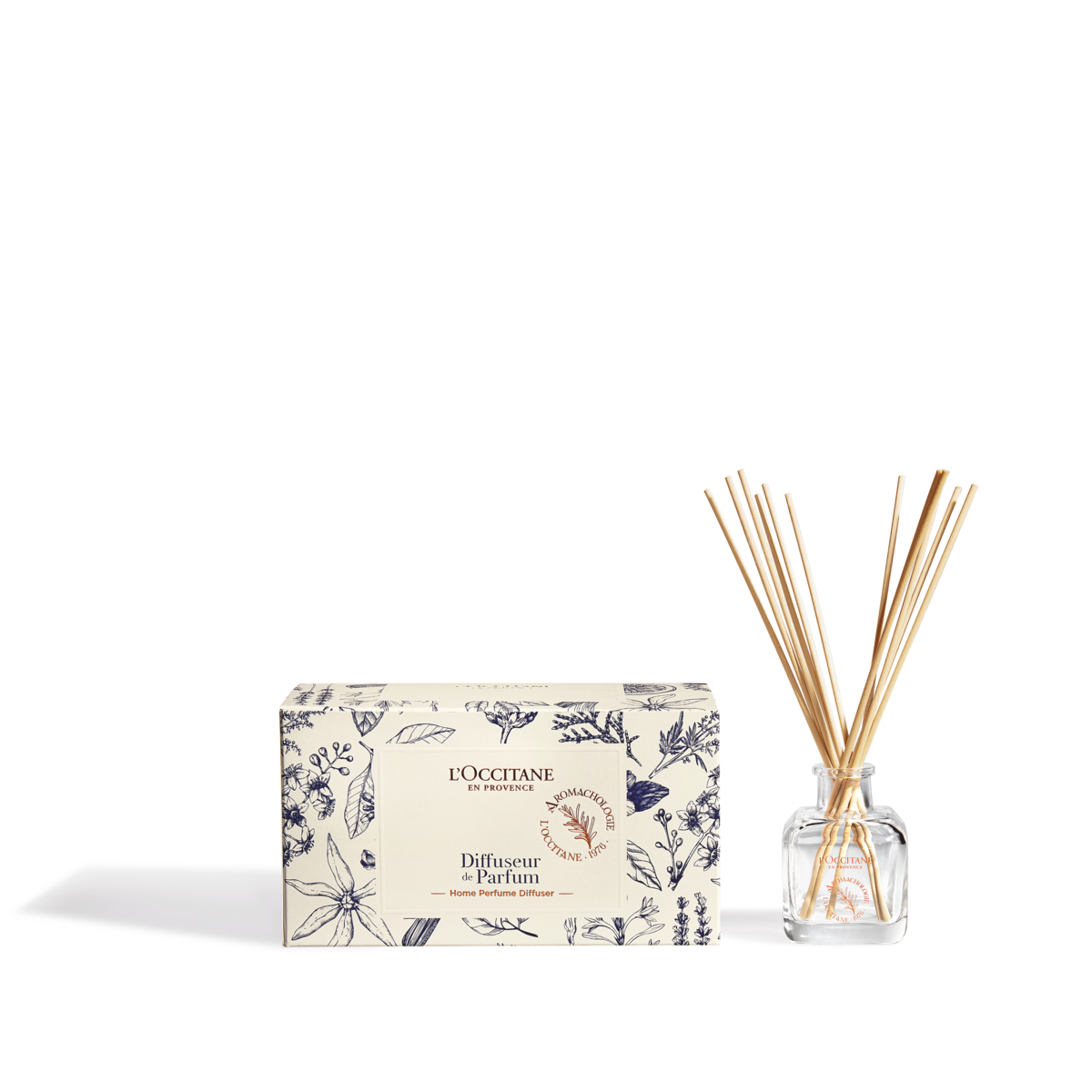 Difusor Ambiental de Vidrio + Varillas (No incluye aceite)