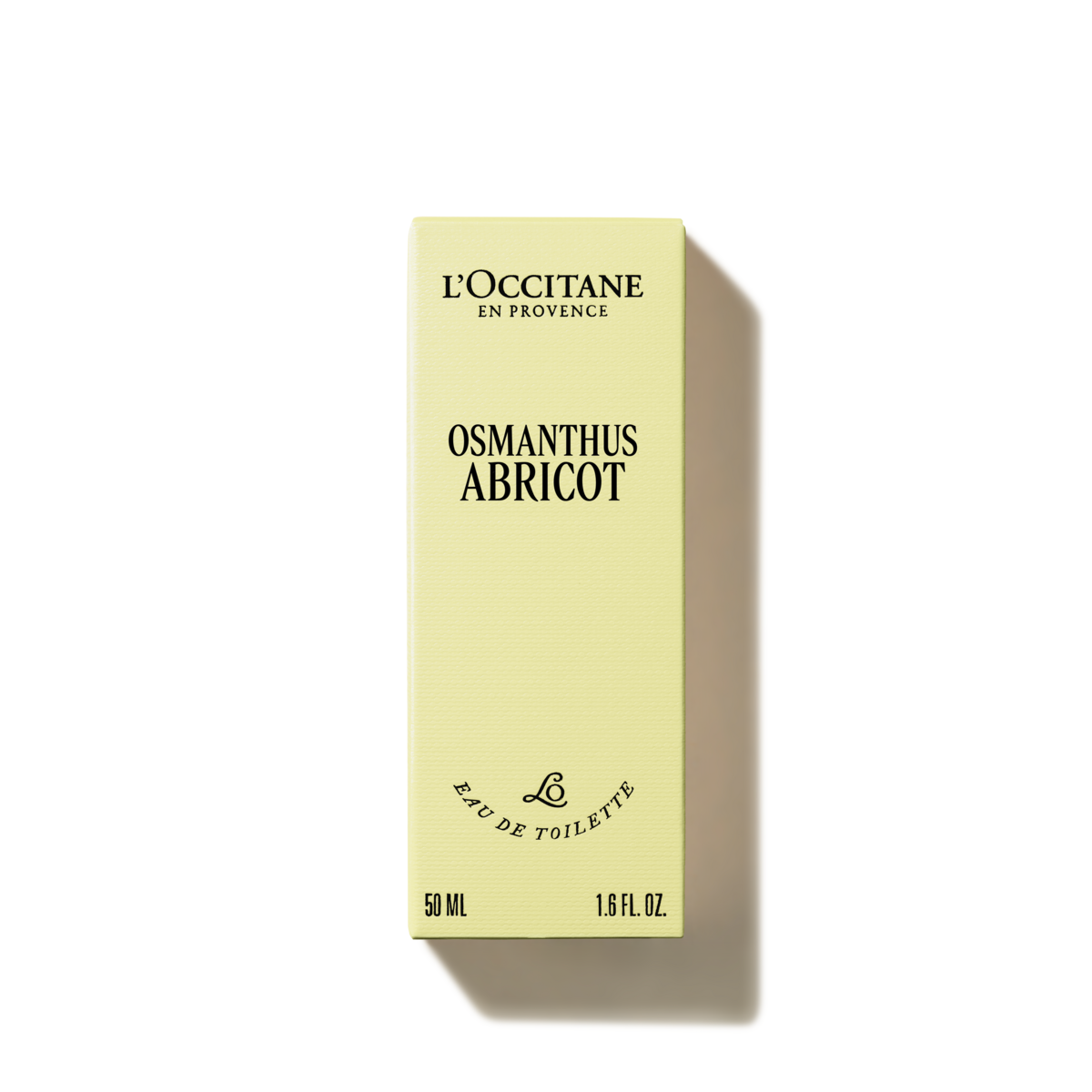 Eau de Toilette Osmanthus Abricot: Fragancia fresca y floral que combina notas de damasco y fondo amaderado.