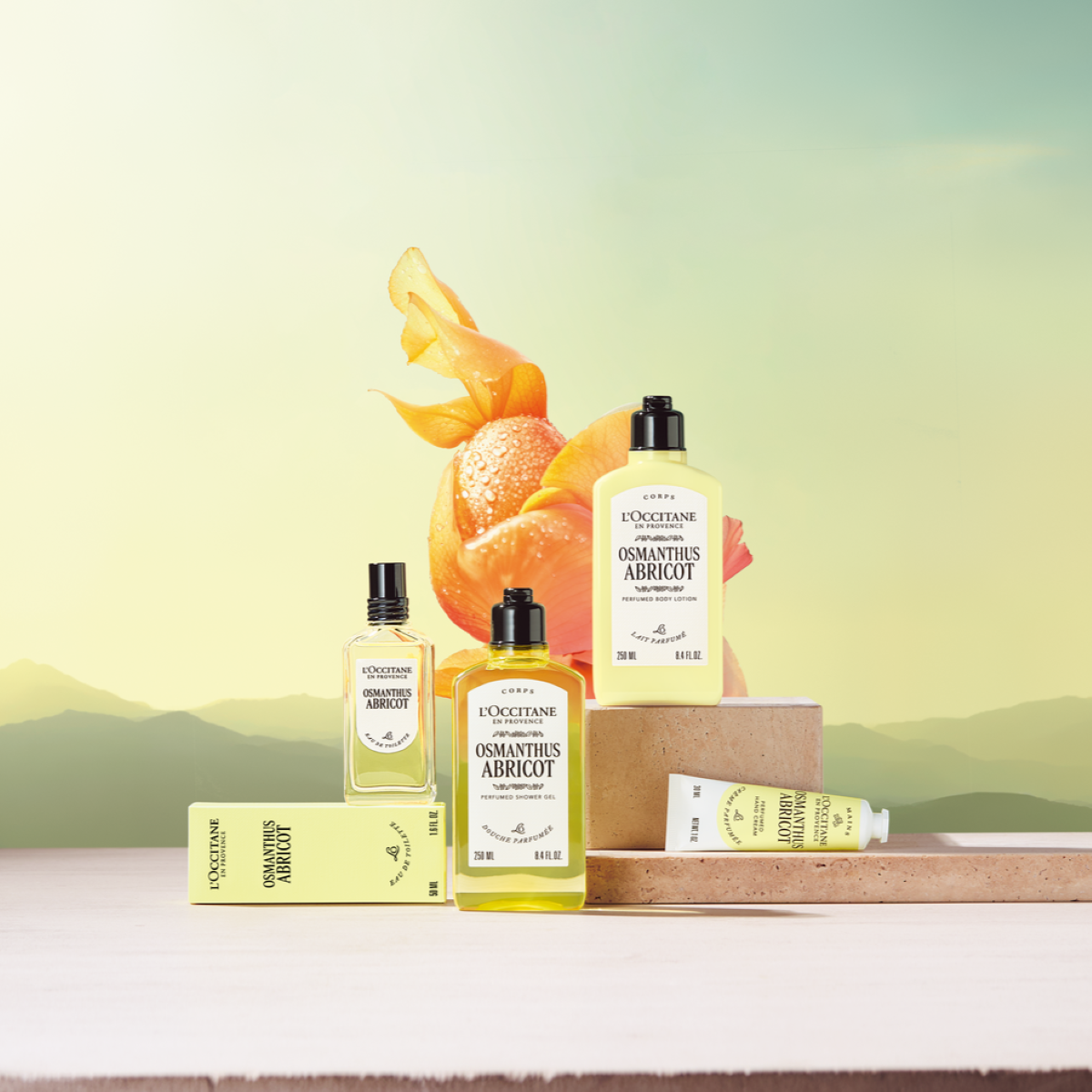 Leche de Cuerpo Osmanthus Abricot