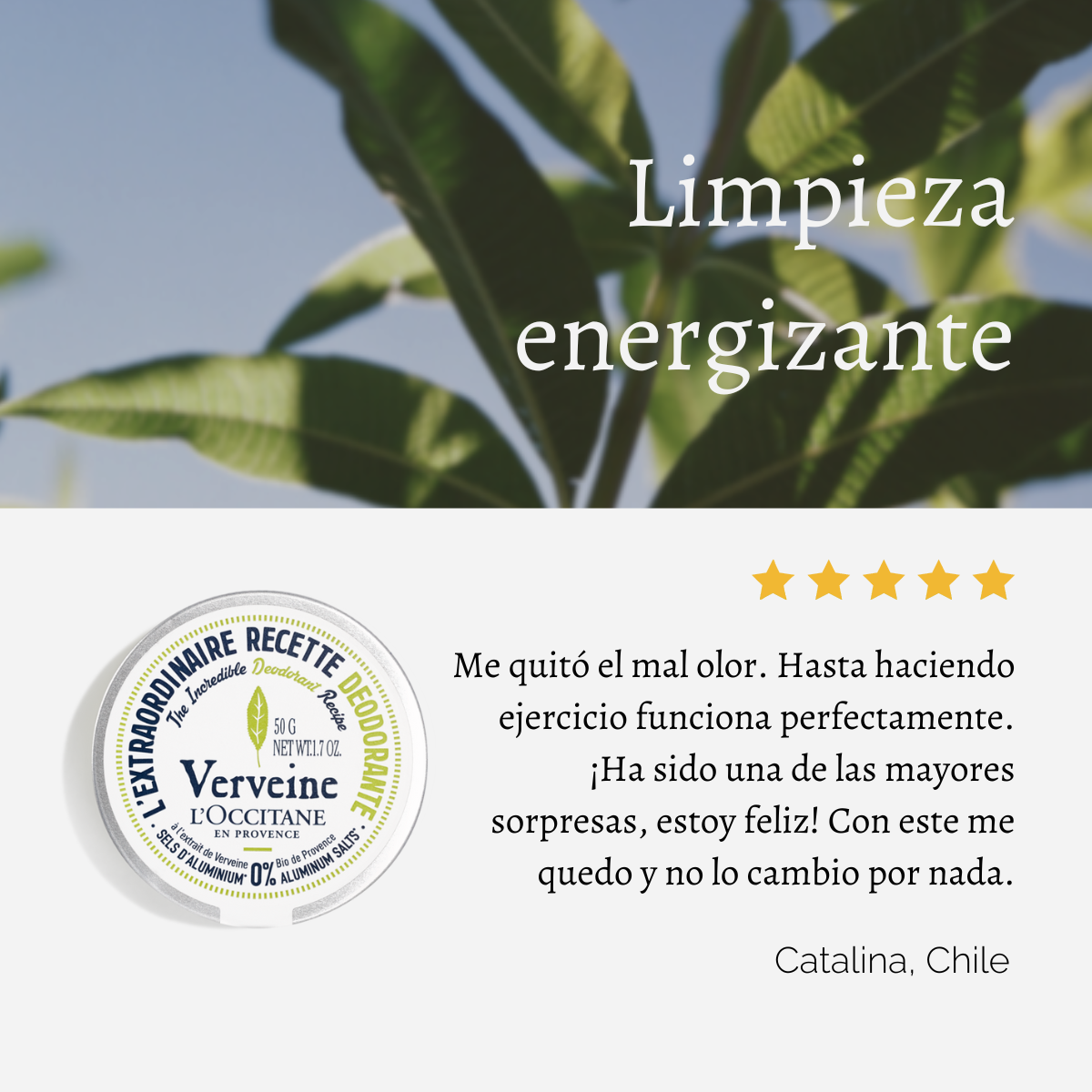 Desodorante en Bálsamo Verbena