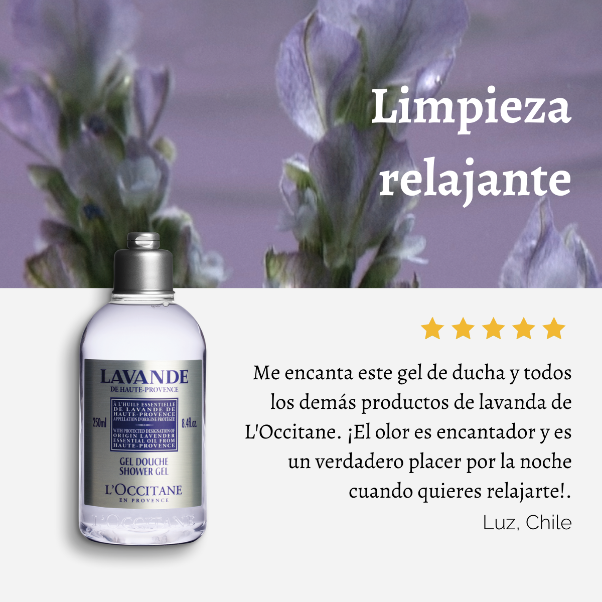 Limpia suavemente la piel y la deja agradablemente perfumada.
