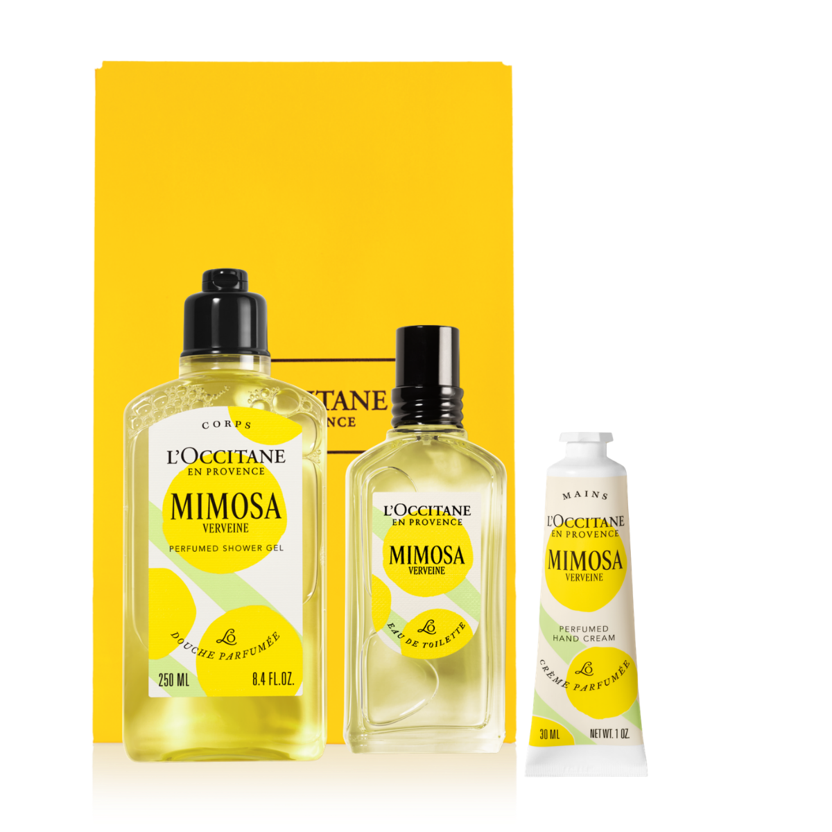 Set Fragancia Verbena Mimosa Edición Limitada