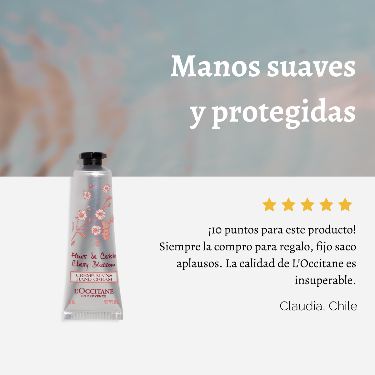 Crema de Manos Flor de Cerezo