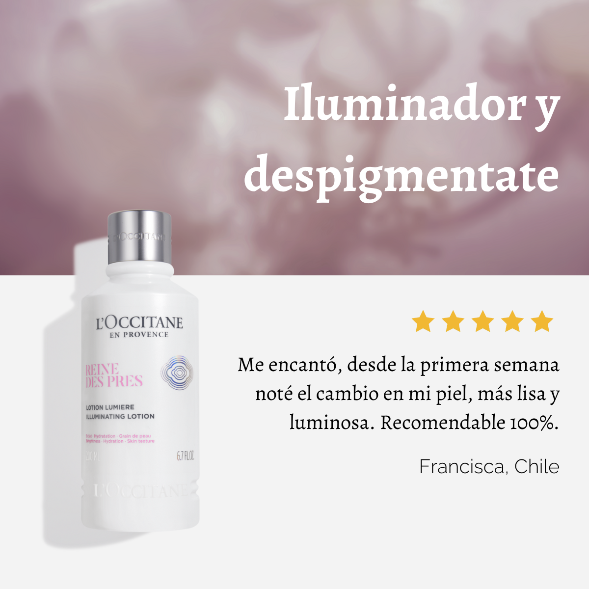 Tónico Facial Iluminador Anti-Manchas