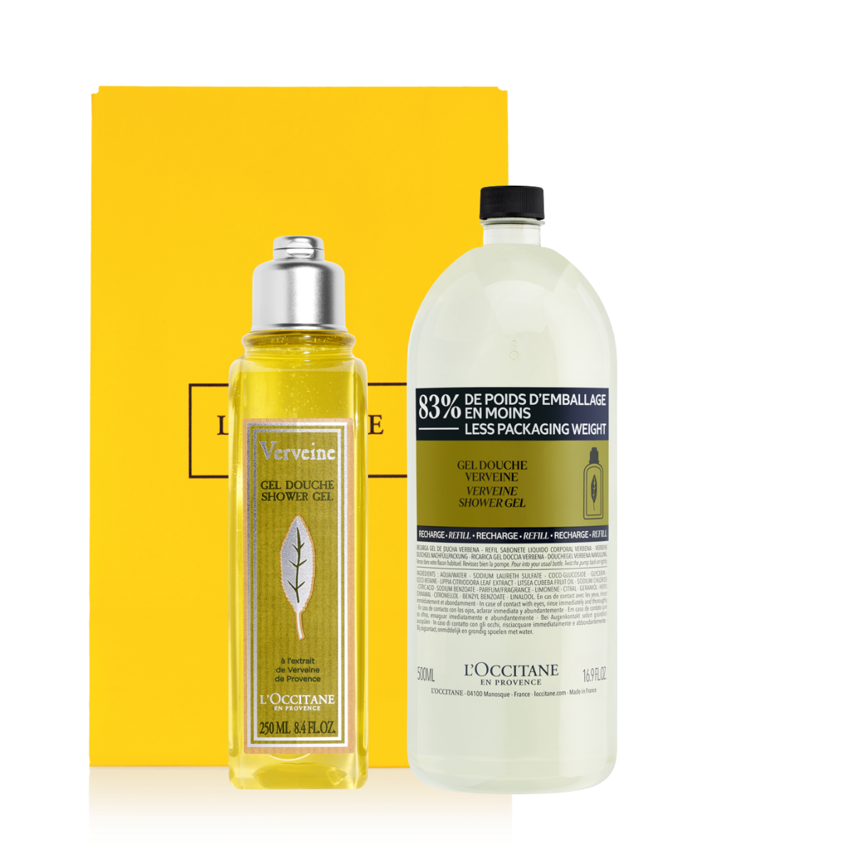 Dúo Refill Gel de Ducha Verbena | Regalo para mamá
