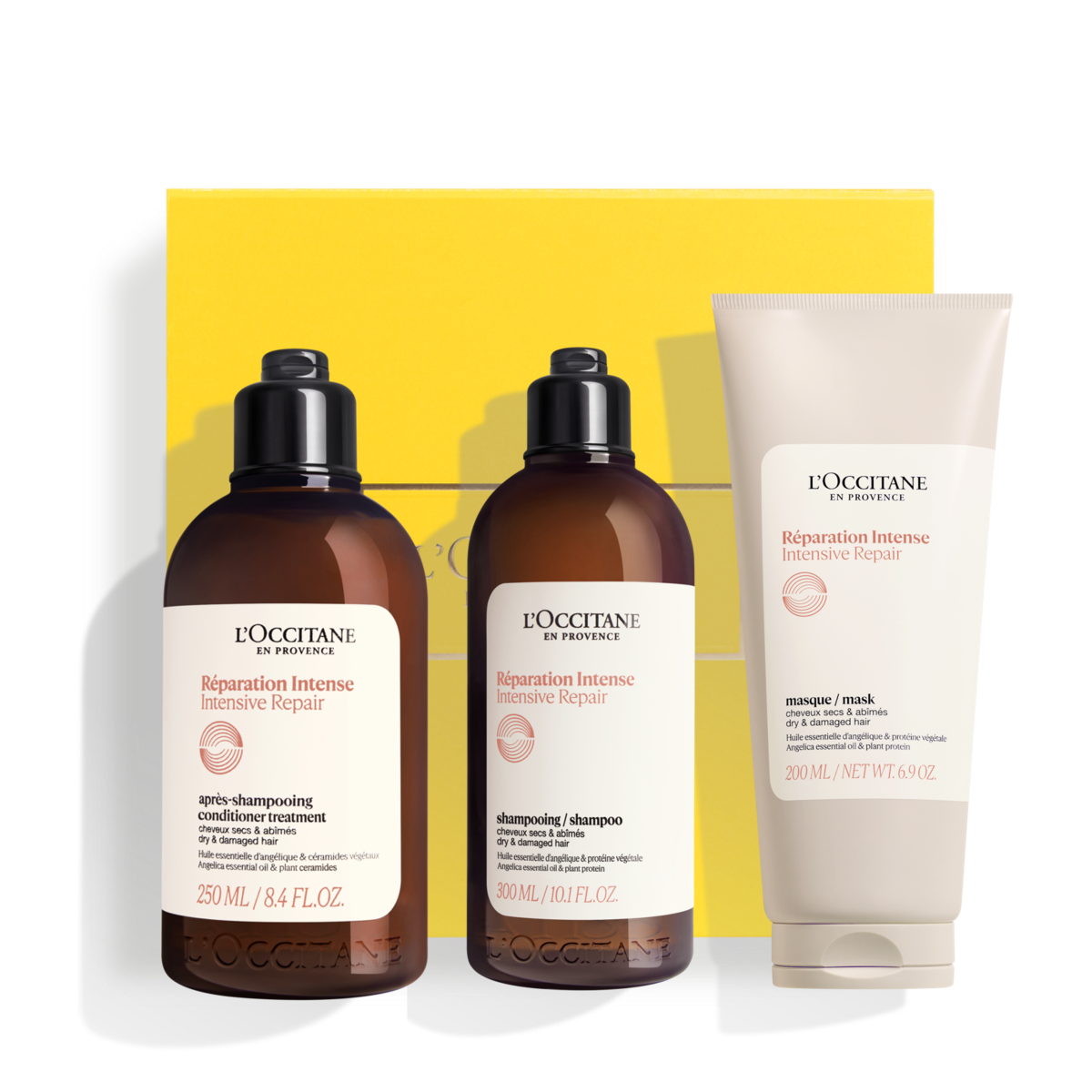 Set Rutina Capilar Reparadora Cabello Dañado