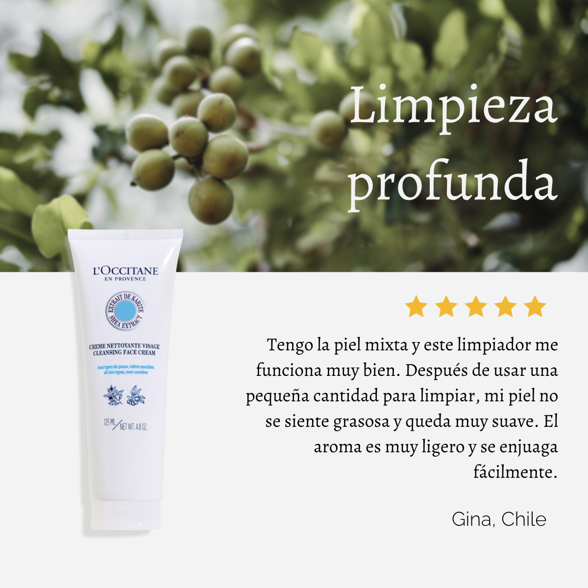 Crema Limpiadora Karité