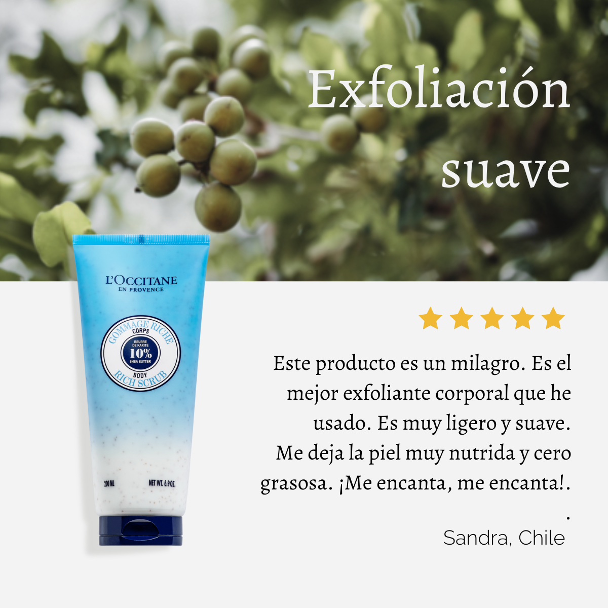 Exfoliante Hidratante de Cuerpo Karité