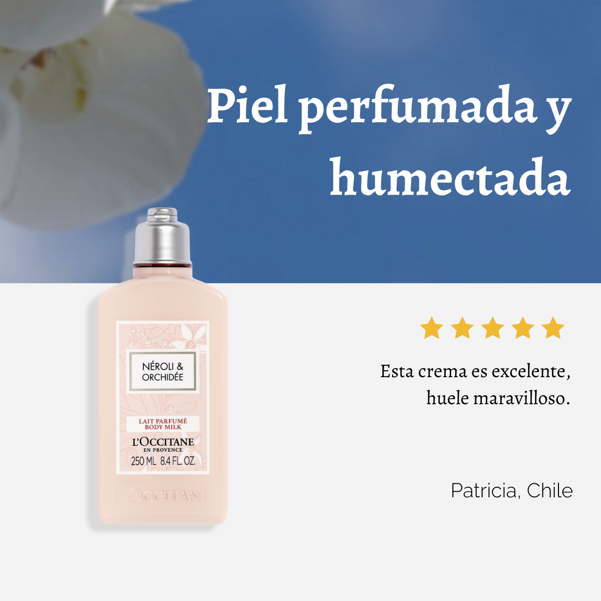 Leche de Cuerpo Neroli & Orquídea