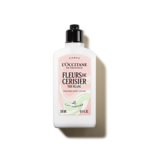 Leche de Cuerpo Fleurs de Cerisier Thé Blanc