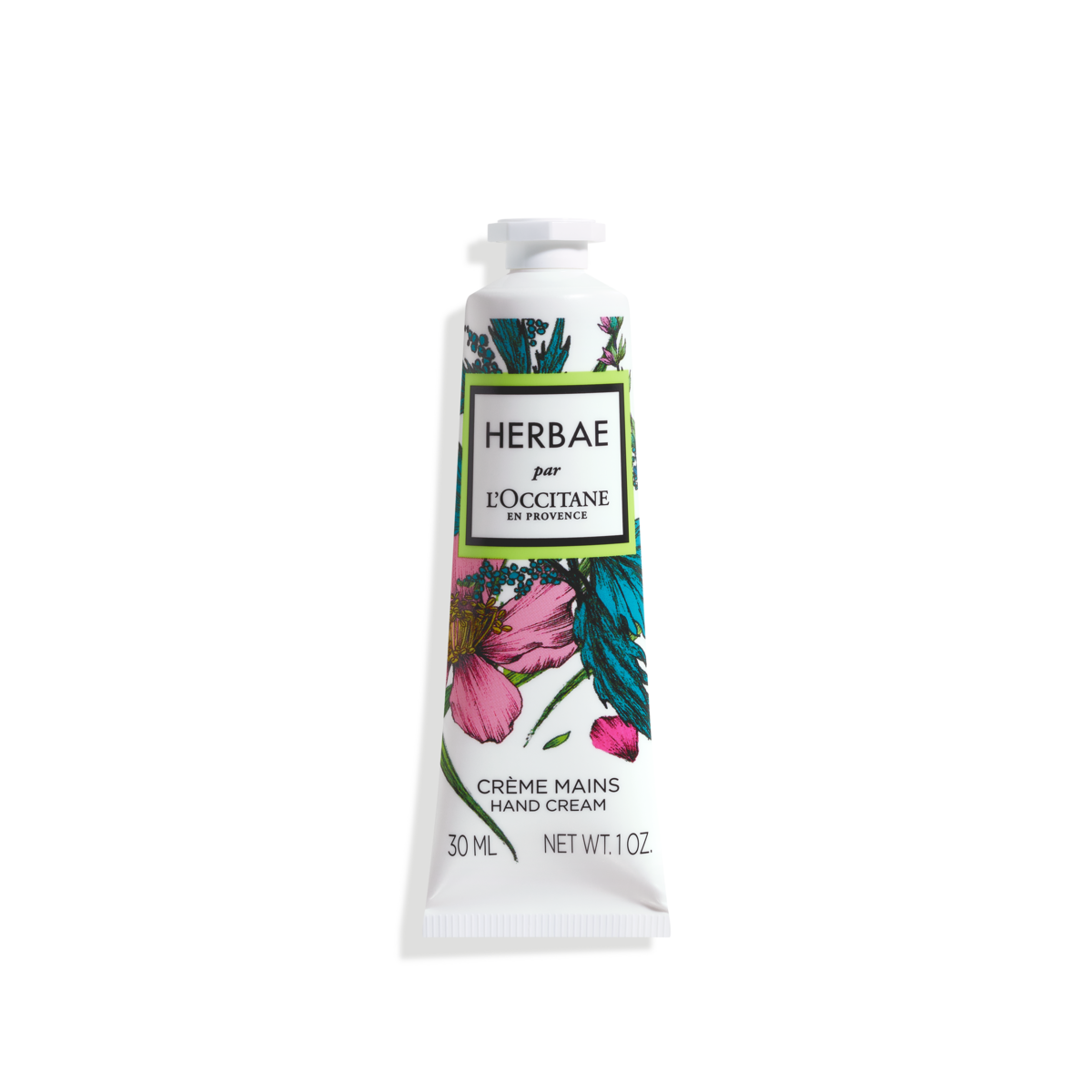 Crema de Manos Herbae: Crema de manos hidratante con manteca de Karité de rápida absorción que nutre y repara la piel, dejando un aroma fresco y duradero a hierbas silvestres.