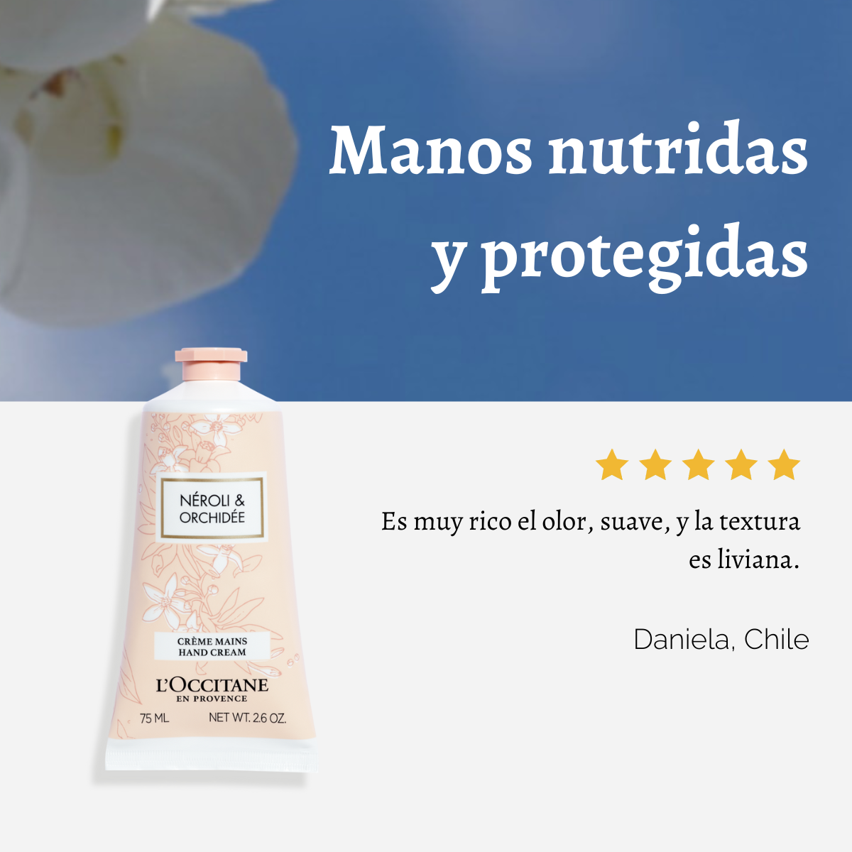 Crema de Manos Neroli & Orquídea