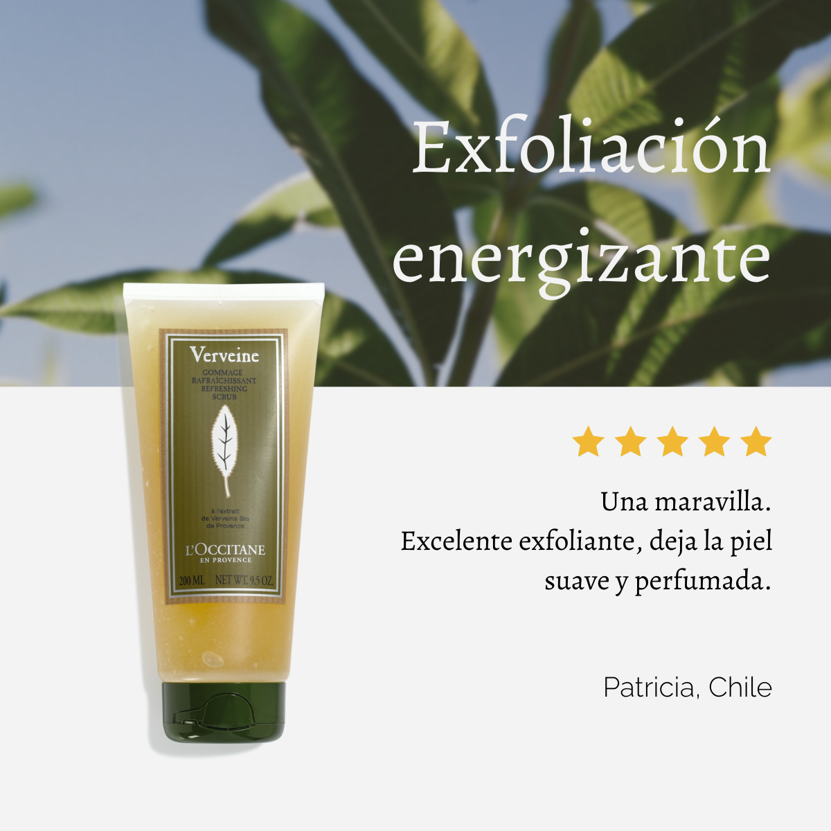 Exfoliante de Cuerpo Verbena