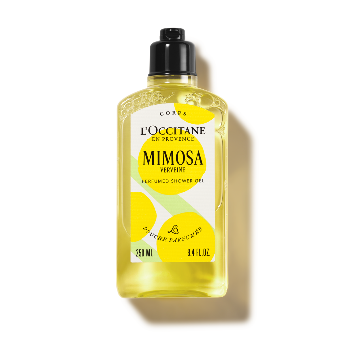 Gel de Ducha Verbena Mimosa cítrica y dulce con toques de vainilla