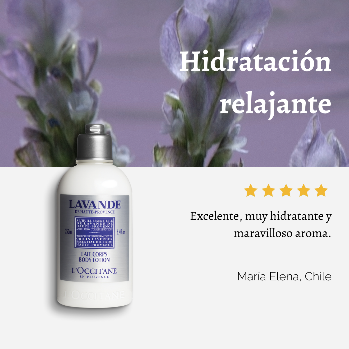 Leche de Cuerpo Lavanda