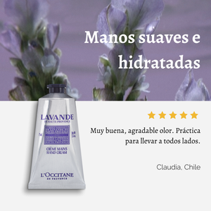 Crema de Manos Lavanda