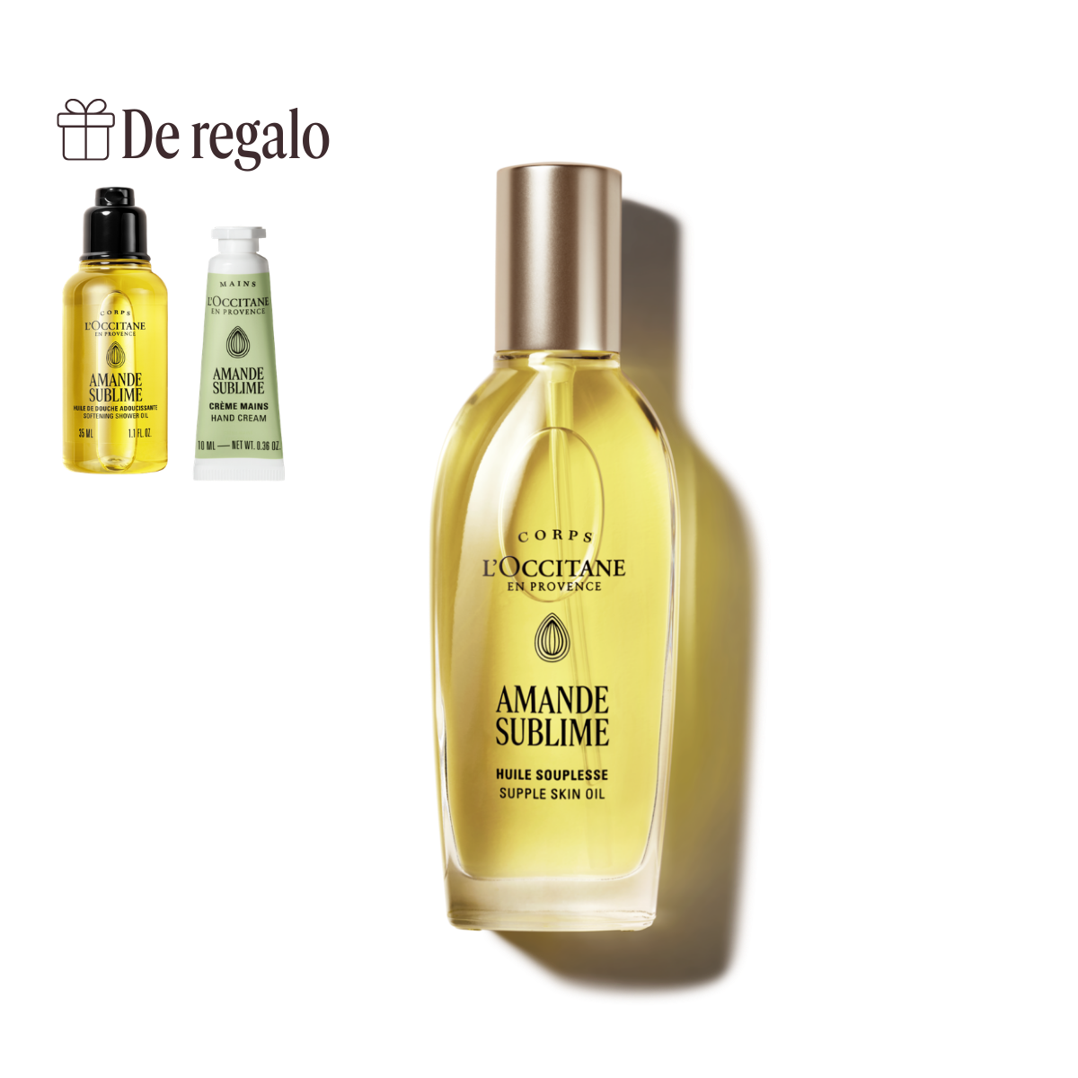 Aceite Elasticidad de Cuerpo Almendra