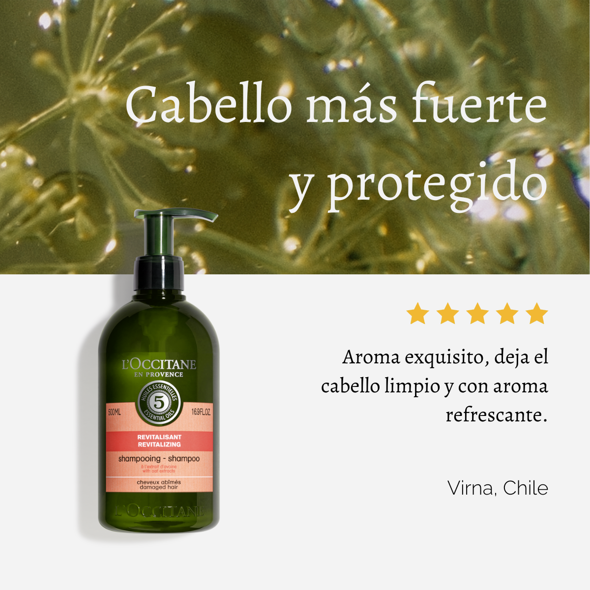 Shampoo Reparador Aromacología