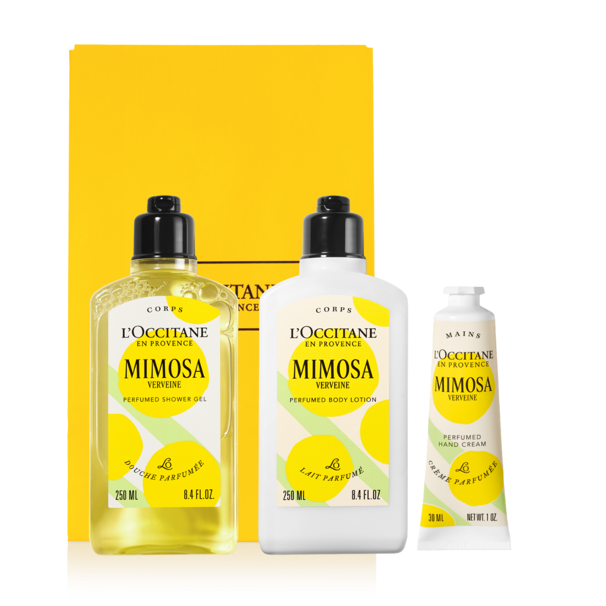 Set Corporal Verbena Mimosa Edición Limitada