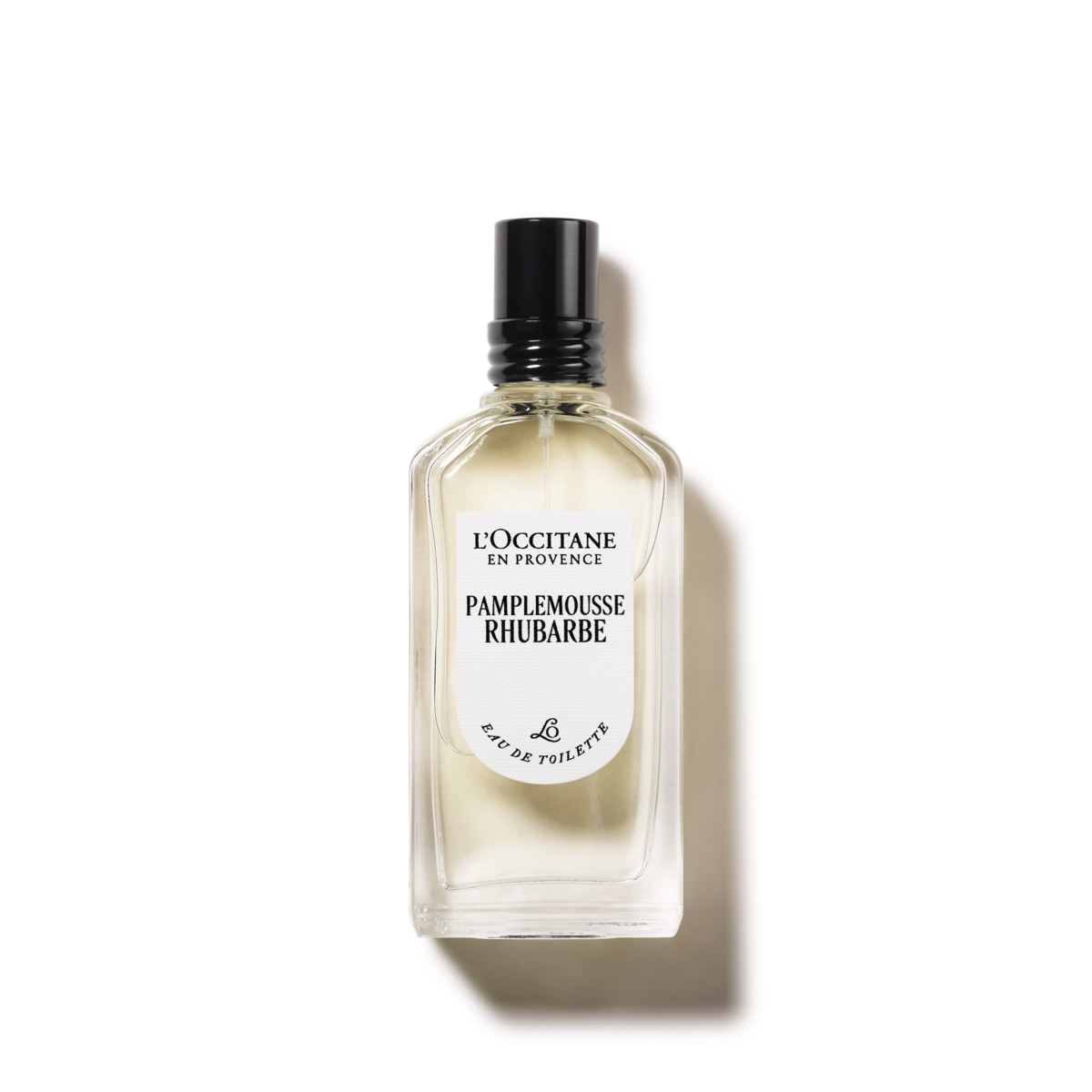 Eau de Toilette Pamplemousse Rhubarbe: Fragancia unisex vibrante y elegante, con notas frescas, corazón especiado y base amaderada suave.