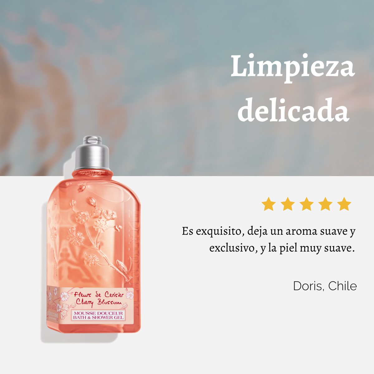 Gel de Ducha Flor de Cerezo