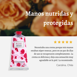 Crema de Manos Rosa