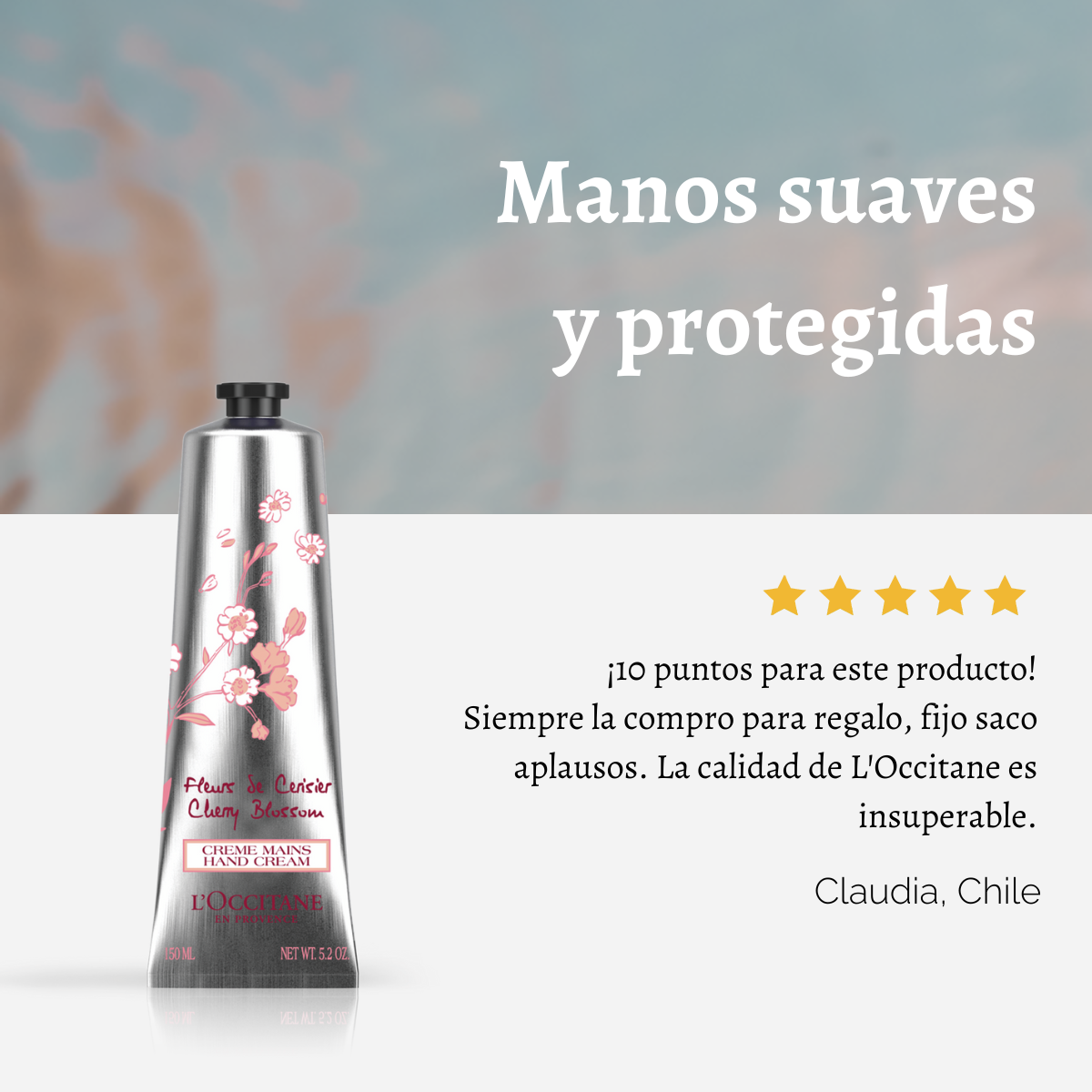 Crema de Manos Flor de Cerezo