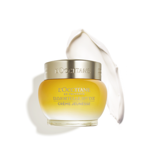 Crema Facial Divina Immortelle: Alternativa natural al retinol que combate los signos visibles del envejecimiento.