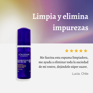 Espuma Limpieza Facial Preciosa Immortelle