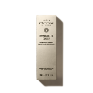 Crema de Cuello Antiedad Divina Immortelle LOccitane Chile