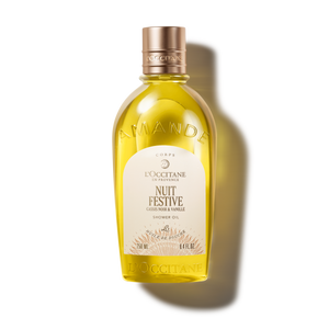 Nuit Festive shower oil