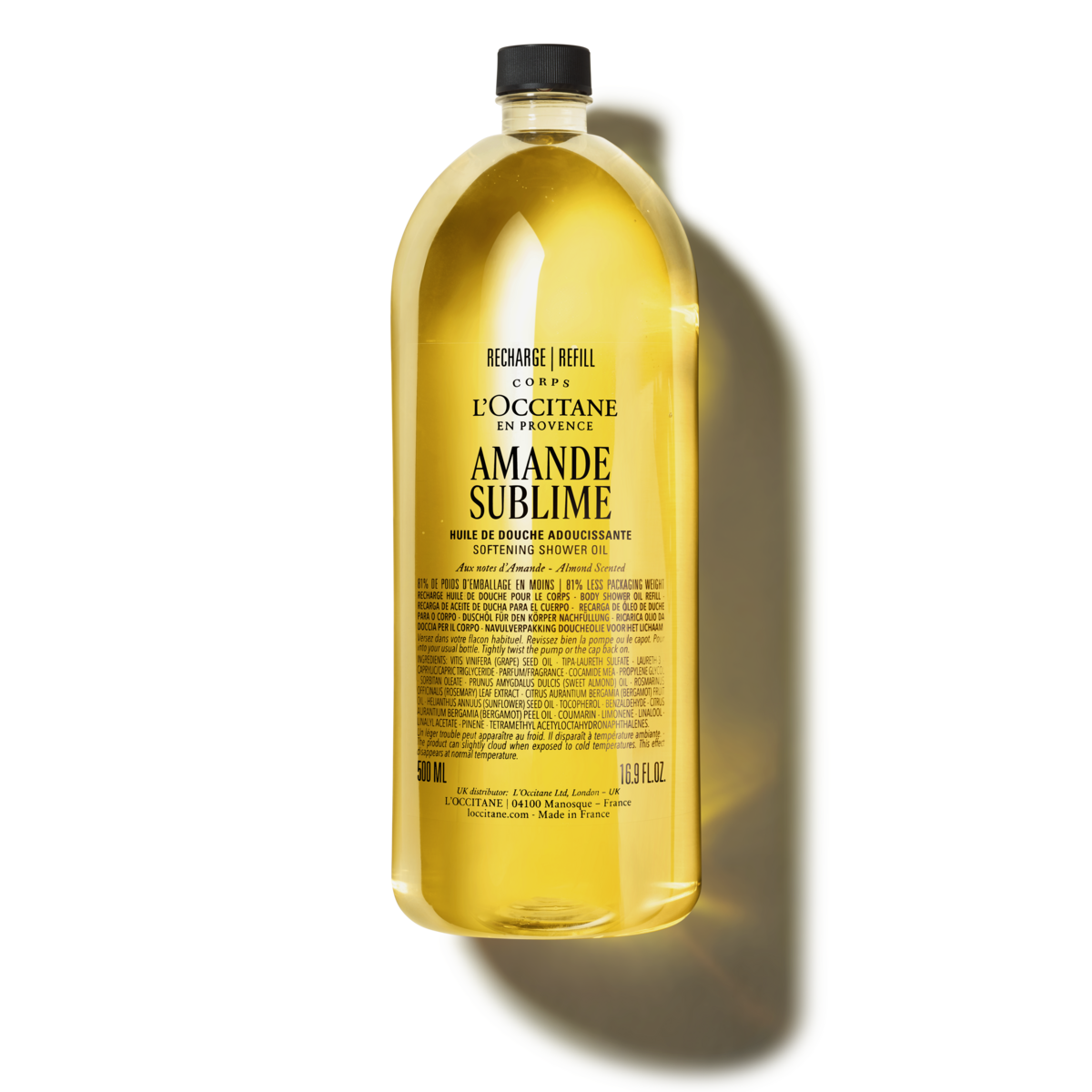Refill Aceite de Ducha Almendra 500ml