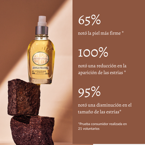 Aceite Elasticidad de Cuerpo Almendra