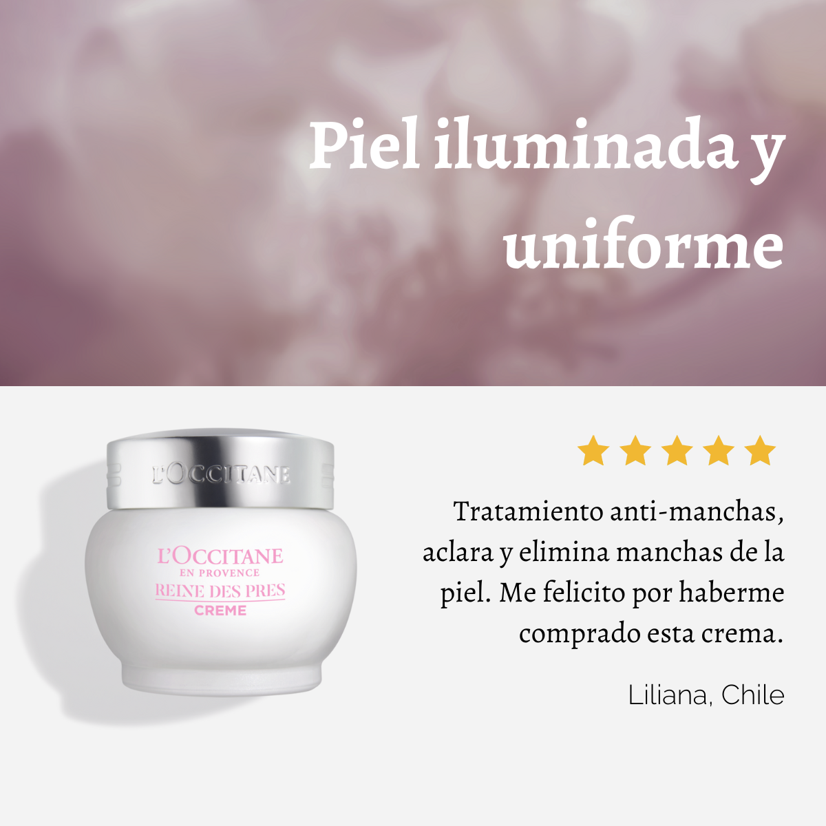 Crema Facial Iluminadora Despigmentante