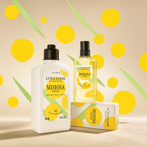 El regalo perfecto para el día de la madre. Colección Verbena Mimosa. Cítrica y Dulce con toques de Vainilla