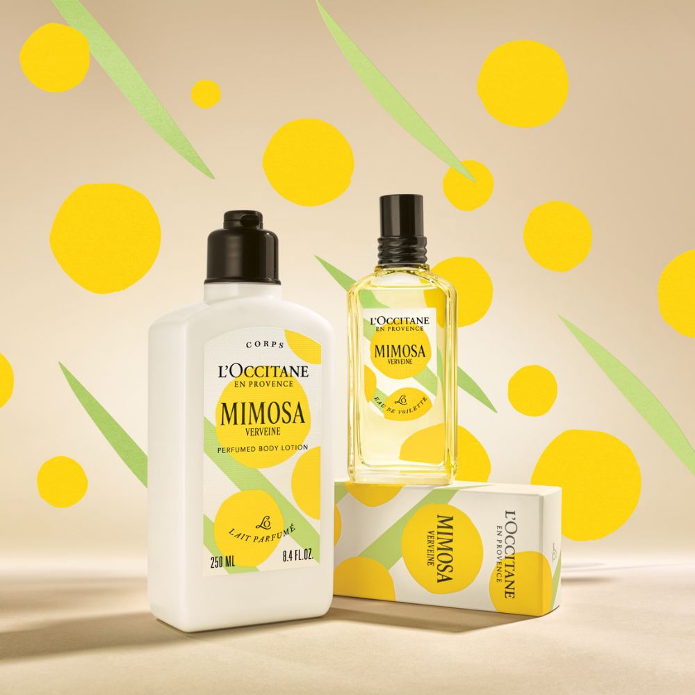 El regalo perfecto para el día de la madre. Colección Verbena Mimosa. Cítrica y Dulce con toques de Vainilla