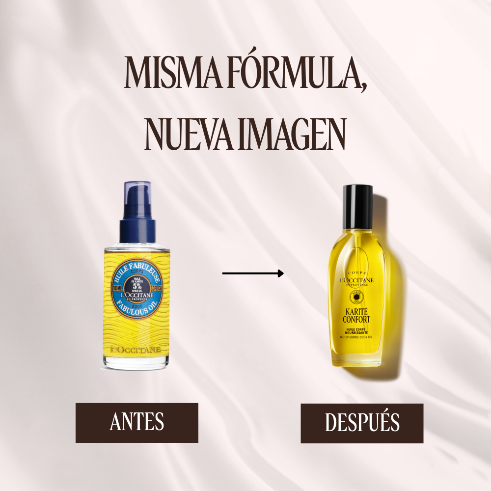 Aceite Nutritivo de Cuerpo Karité 100 ml