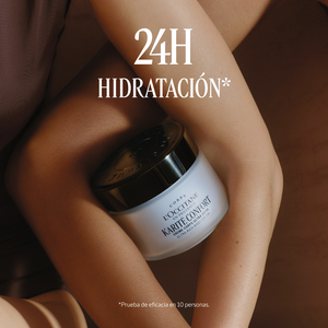 Hidratación de la piel por 24 horas