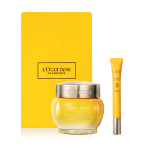 Dúo Facial Antiedad Divina Immortelle LOccitane Chile
