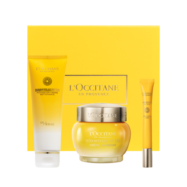 Set Facial Antiedad Divina LOccitane Chile