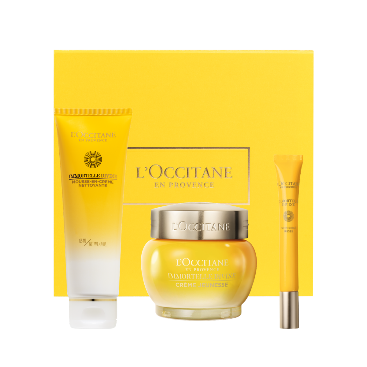 Set Facial Antiedad Divina LOccitane Chile