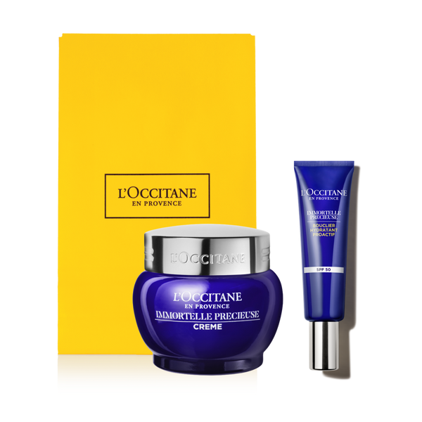 Dúo Facial Prevención Antiedad Preciosa LOccitane Chile