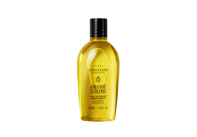 Aceite de ducha de Almendra, ayuda a limpiar e hidratar la piel, de textura suave