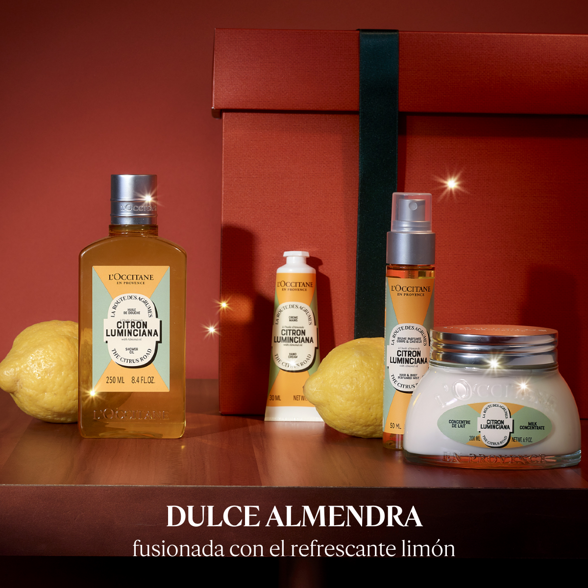 Aceite de Ducha Almendra Limón