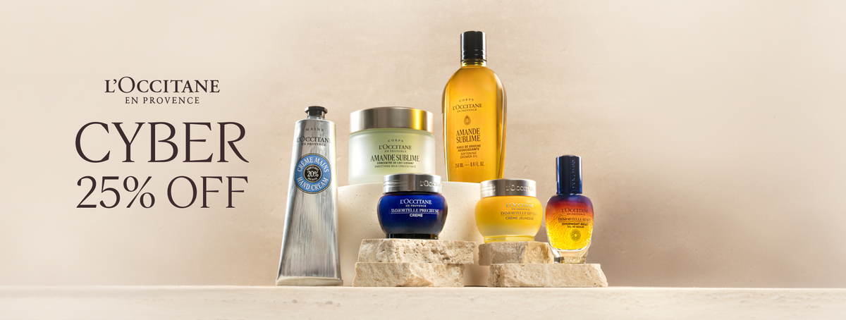 Cyber L'Occitane Hasta 25% OFF