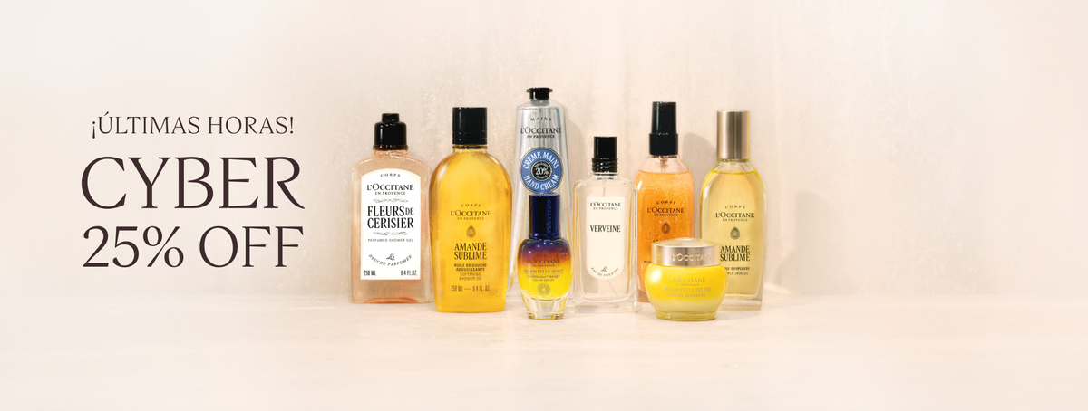 Cyber L'Occitane Hasta 25% OFF