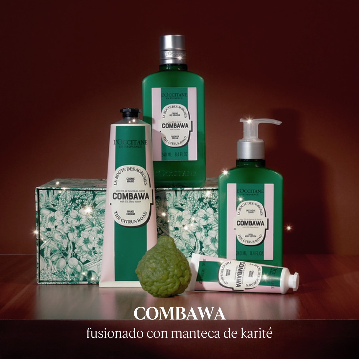 Crema de Ducha Karité Combawa