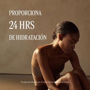 Hidratación de la piel por 24 horas