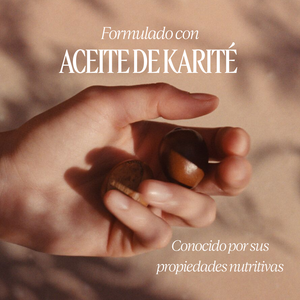 Aceite de Karité, conocido por sus propiedades nutritivas