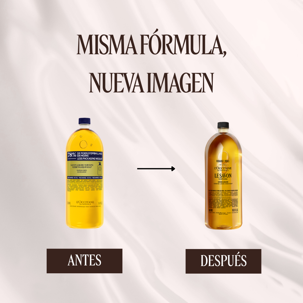 Nueva imagen Refill Jabón Líquido Verbena